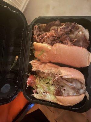 Steak and Cheese Sandwich