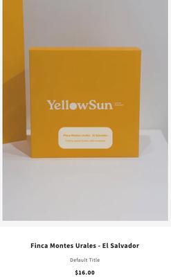 Yellow Sun Coffee