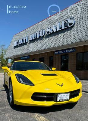 One of our customers vehicle that went through the shop for new torque tube on a 2016 Corvette stingray.