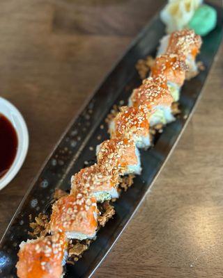 Dragons breath sushi roll