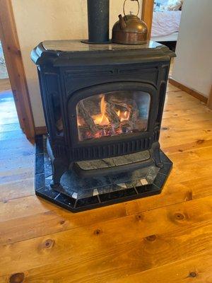 Gas fireplace