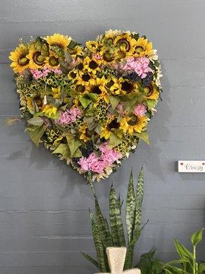 this one is large its a cemetery arrangement.