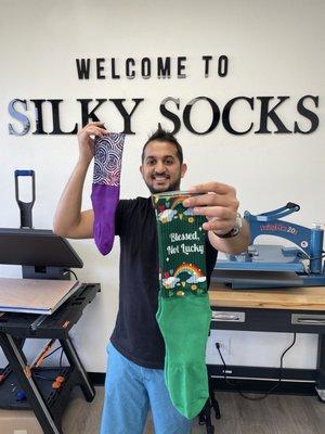 Front office With the Heat Presses!