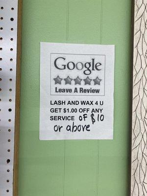 Lash & Wax 4 U