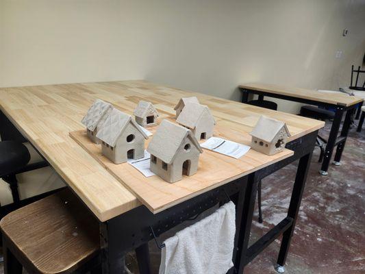 Tea-lite Houses just made