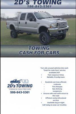 2Ds Towing and Junk Car Removal