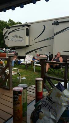 Family 4th of July picnic