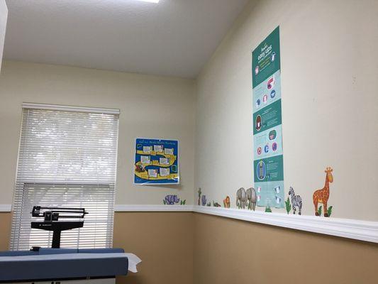 Child friendly and informative wall decor