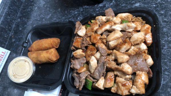 St Steak 6 oz. and Chicken 6 oz. and Shrimp Combo