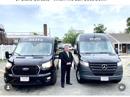 Our Luxury Vans for large groups.