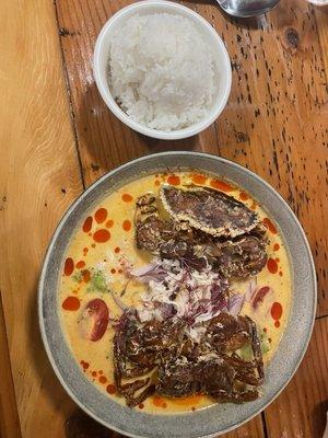 Softshell Crab Curry