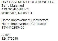 Dry Basement Solutions