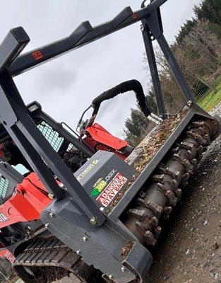 Mulcher for our skid steer
