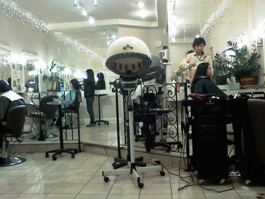 Joe working on Julie!