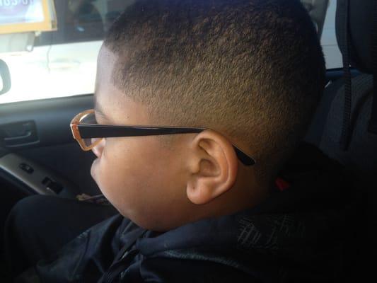 Kiddo looking fresh! Talk to Dee