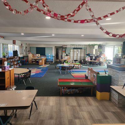 Main Play area and partial eating area