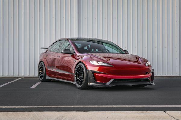 Unplugged Performance Tesla Model 3 Performance "Red Rocket"