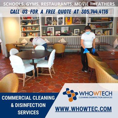 Commercial Cleaning & Disinfecting Services