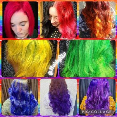 Rainbow of work