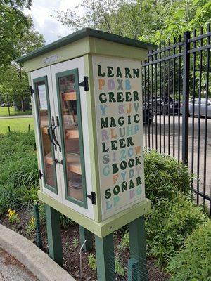 Little Free Library - Roberto Clemente Park and Playground