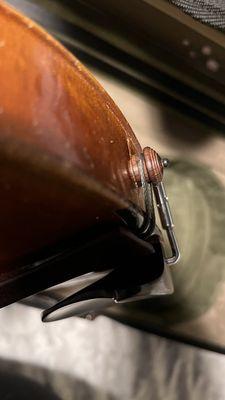 End button isn't flush