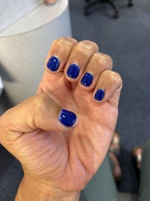 After - gel mani