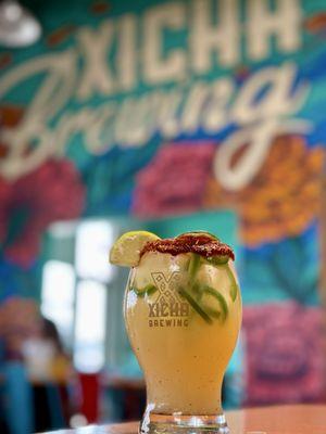 Spicy tamarind margarita
