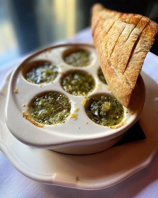 escargot. quite herbaceous & elegantly light!