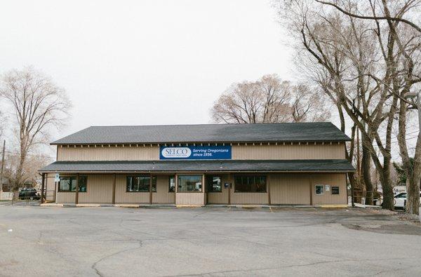 Our branch in Burns, exterior