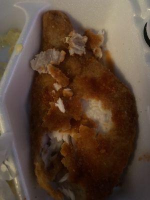 The fried nasty Flounder