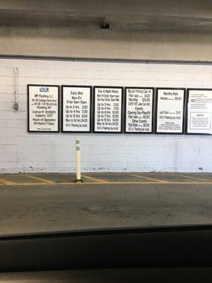 Flushing Parking Lot