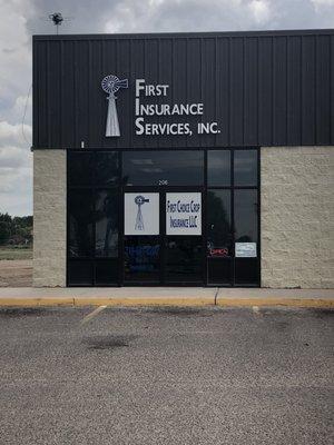 Outside view of our office.