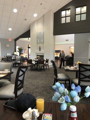 Heritage Pines Fireside restaurant June 2022