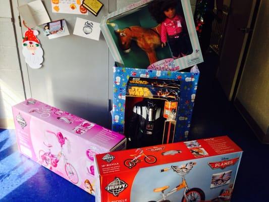 Dropping off some toys!!! Merry Christmas!!!