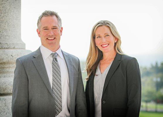 Jennifer and Ryan Witt of Witt Law Group. Criminal Defense, DUI Defense and Personal Injury Attorneys.