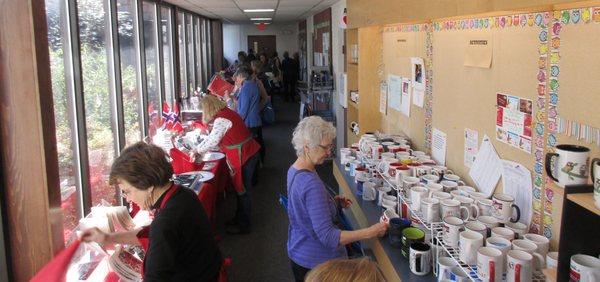 One smaller part of the market place