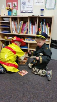 So thankful for Perry's Learning Link with Jen on Fridays. :)