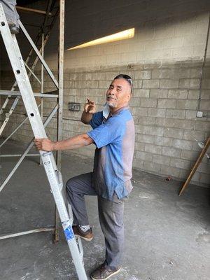 WENCHO. The man himself