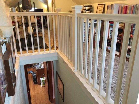 Custom hand rails, spindles,posts, and trim