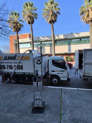 Sac Junk in downtown Sacramento