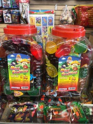 Fruit shaped jelly's