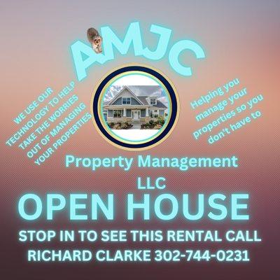 Open House Sign For Rentals