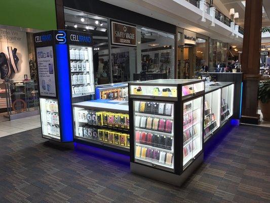 CellBrand's first location is now open in Polaris Mall near Macy's! Newest spot for all your phone needs and repairs!