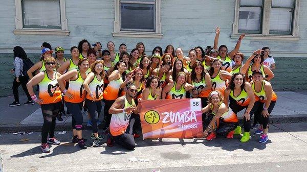 Dstudio Petaluma representing in SF Parade