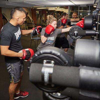 We offer Boxing and Kickboxing classes are all ages and levels!