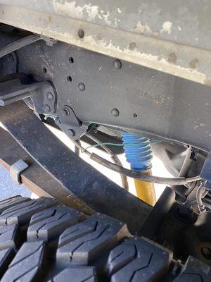 Wire exposed to open road and moving mechanisms