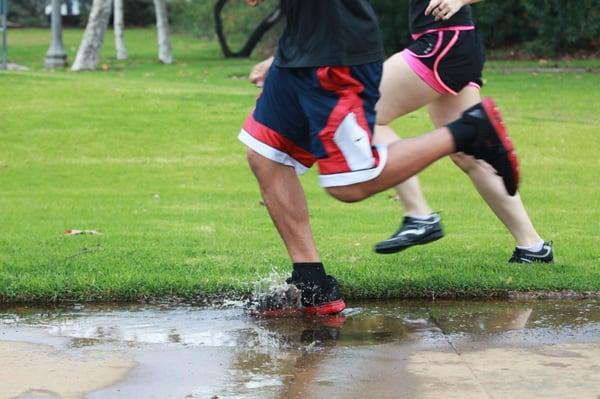 Run through the park