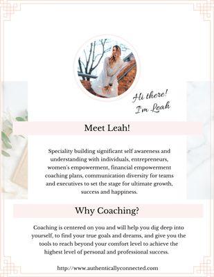 Authentically Connected Coaching