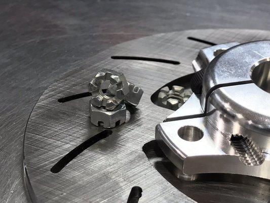 Castle nuts! Now we know the name AND THEY'RE IN STOCK!