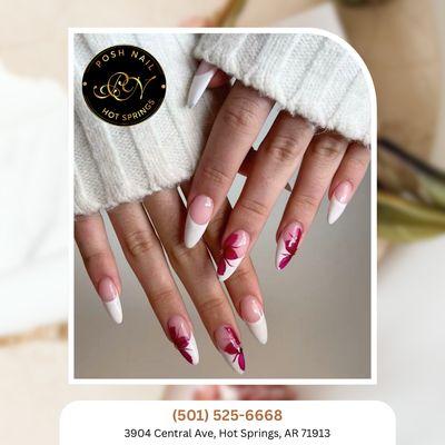 Come see our talented artists and get exactly what nail design that you want. We're here for you! Book now!